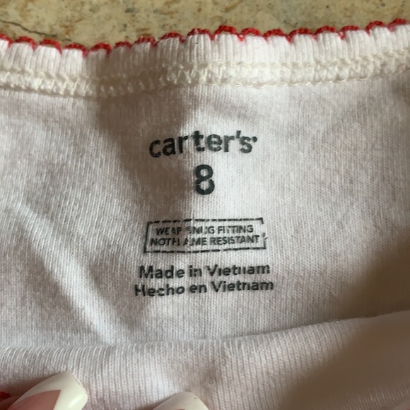 Carter’s 2 piece reindeer pajamas. - Picture 6 of 7